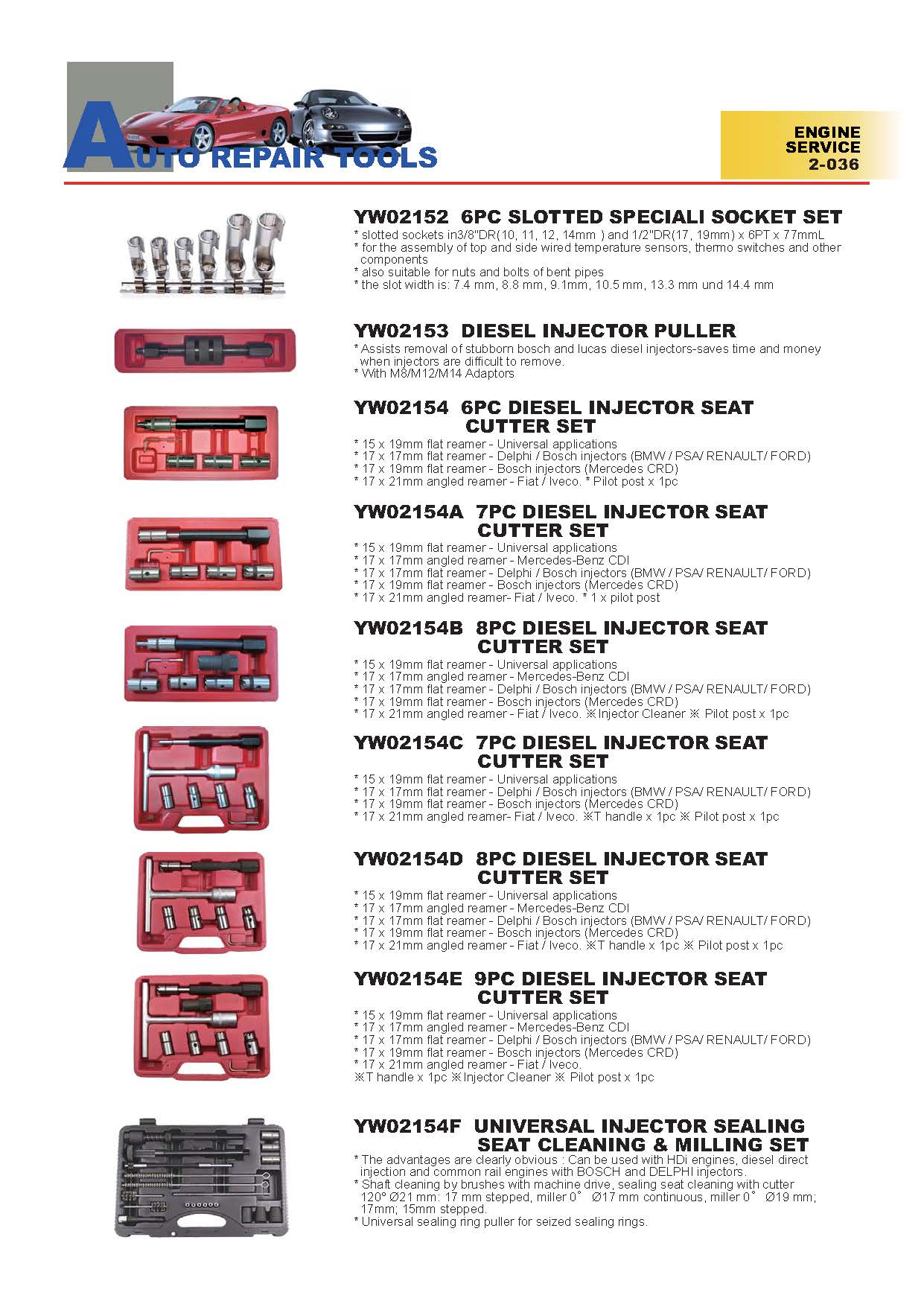 Years Way Auto Repair Tools - Engine Service Tools